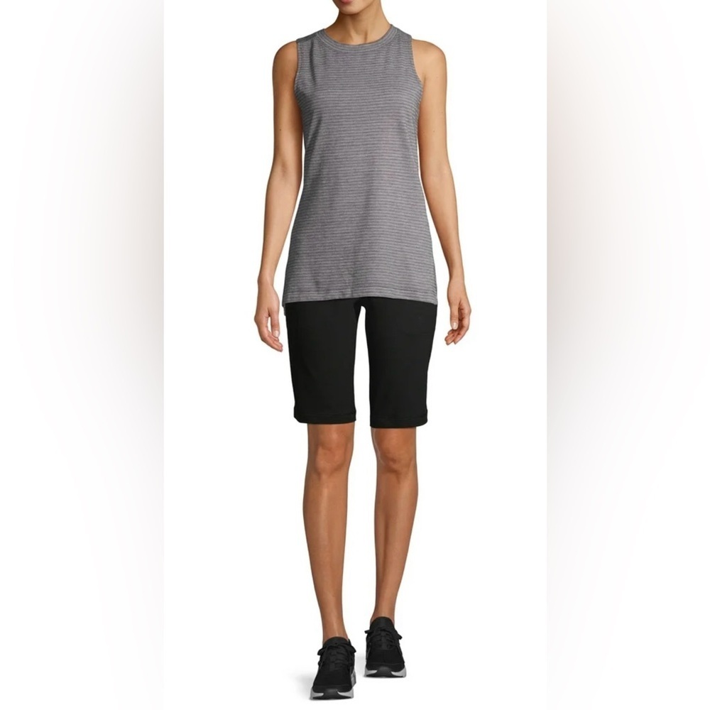 NWOT Athletic Works Gray Striped Tank Top - Picture 4 of 11